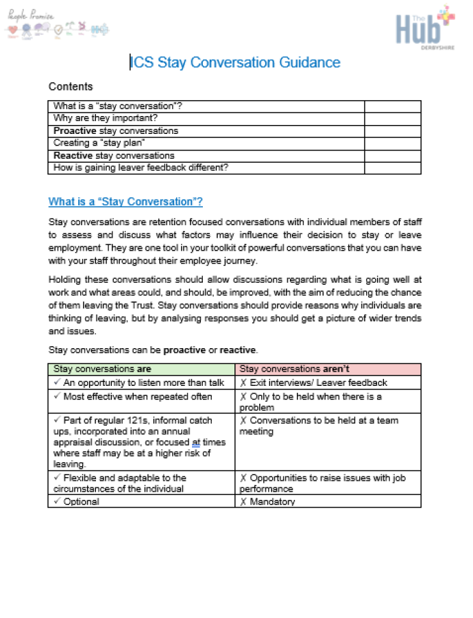 Stay Conversation Toolkit